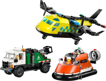 60505 - Airplane, Service Truck & Hovercraft Remix