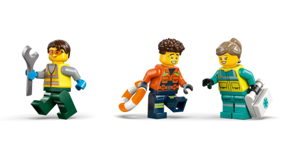 60505 - Airplane, Service Truck & Hovercraft Remix