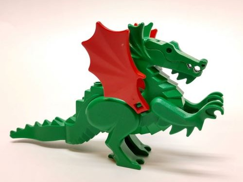 Dragon, Classic with Red Wings
