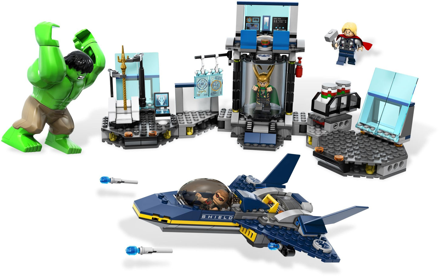 U6868 - Hulk's Helicarrier Breakout  (Pre-Built)