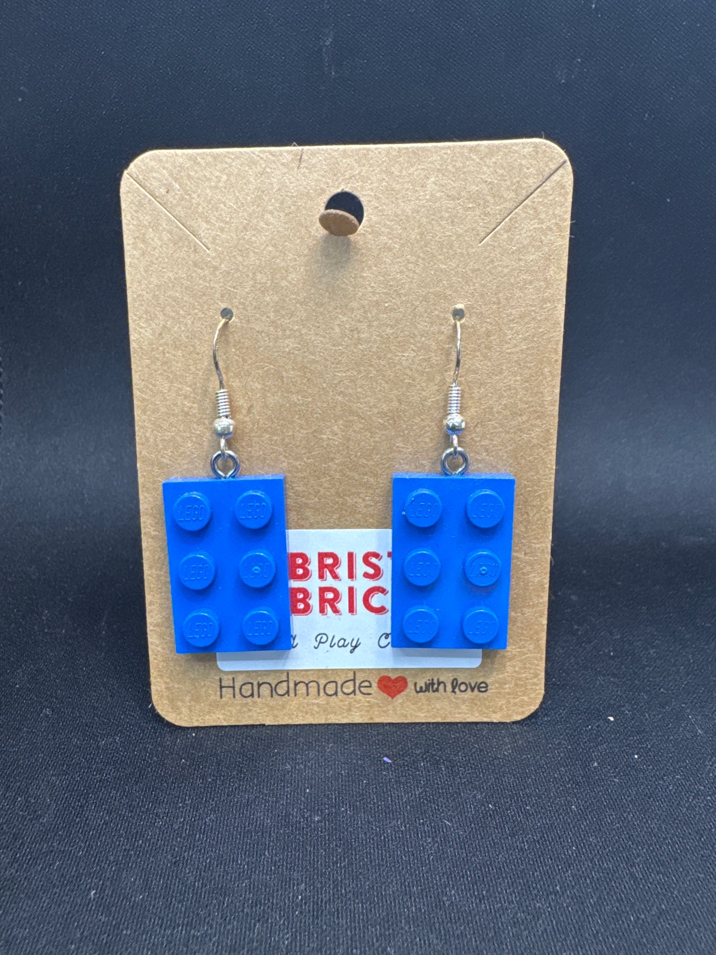 A111 - 2x3 Plate Earrings