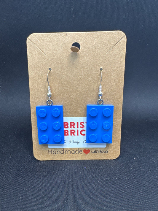 A111 - 2x3 Plate Earrings