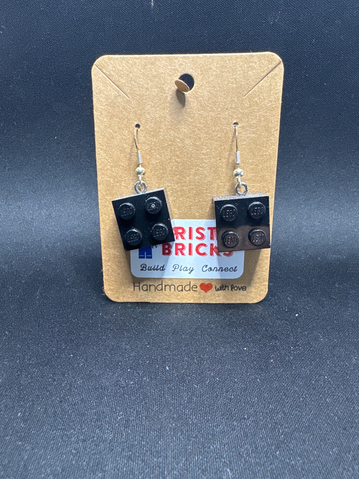 A069 - 2x2 Brick Earrings