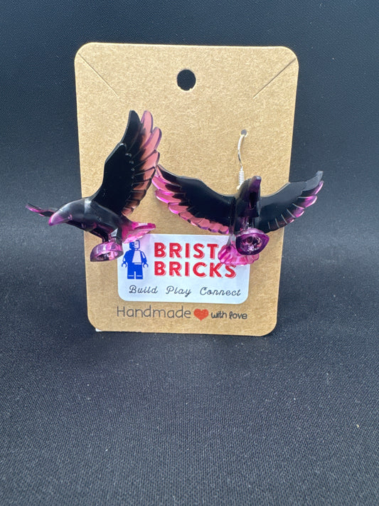 A181 - Raven Earrings