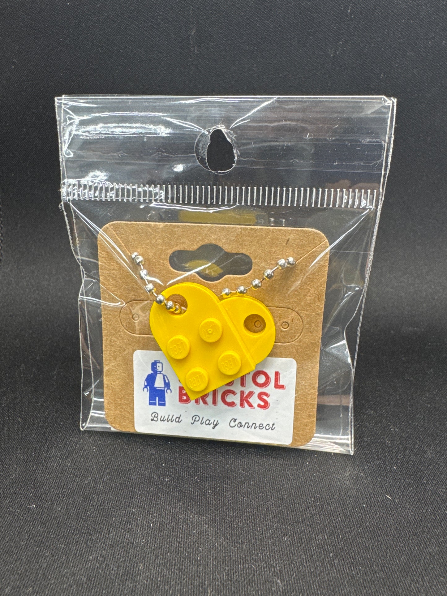 A031 - Lego Heart Necklace
