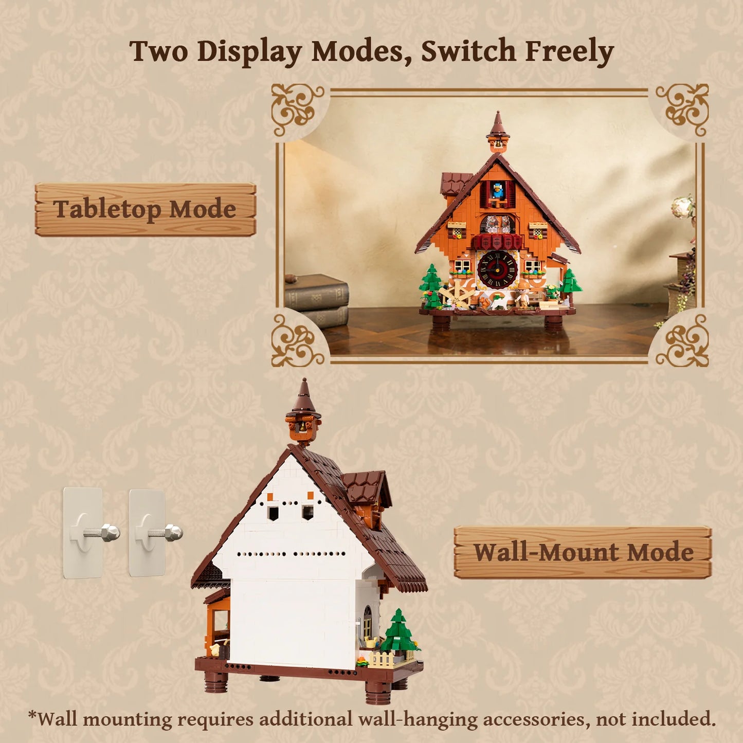 85027 - Retro Cuckoo Clock