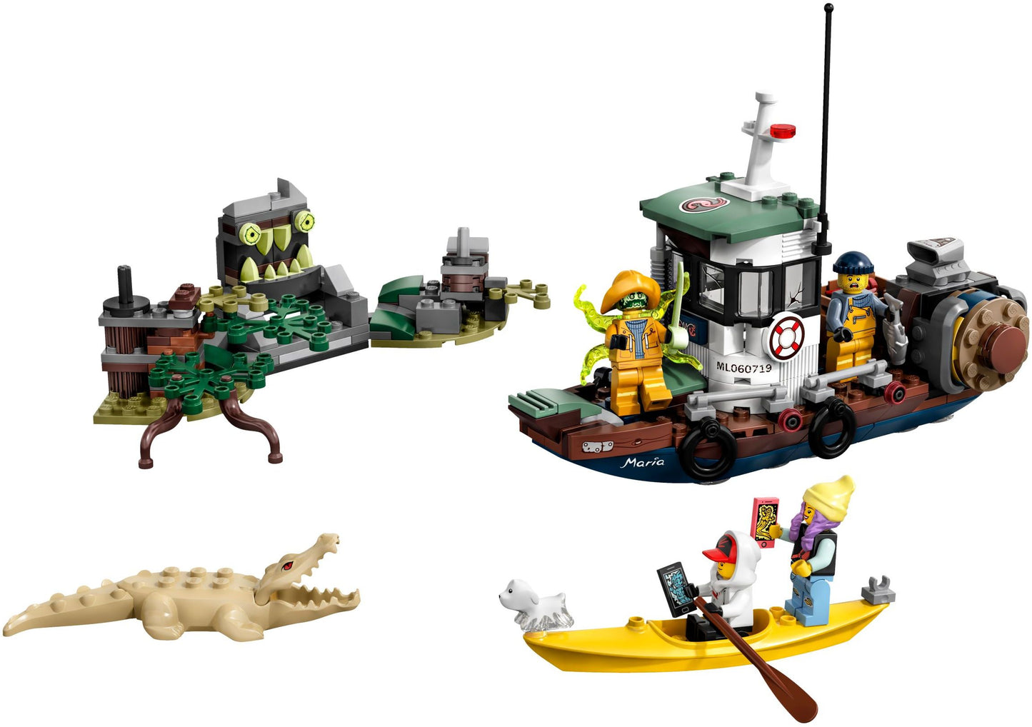 U70419 - Wrecked Shrimp Boat (Pre-Built)