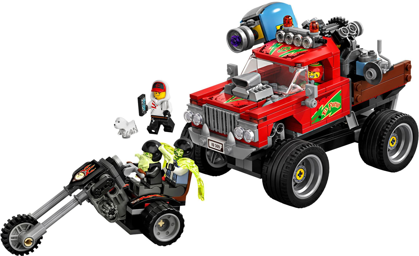 70421 - El Fuego's Stunt Truck  (Retired)