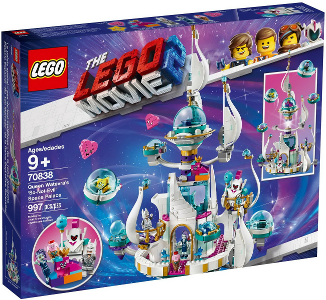 u70838 - Queen Watevra's 'So-Not-Evil' Space Palace (Pre-Built)