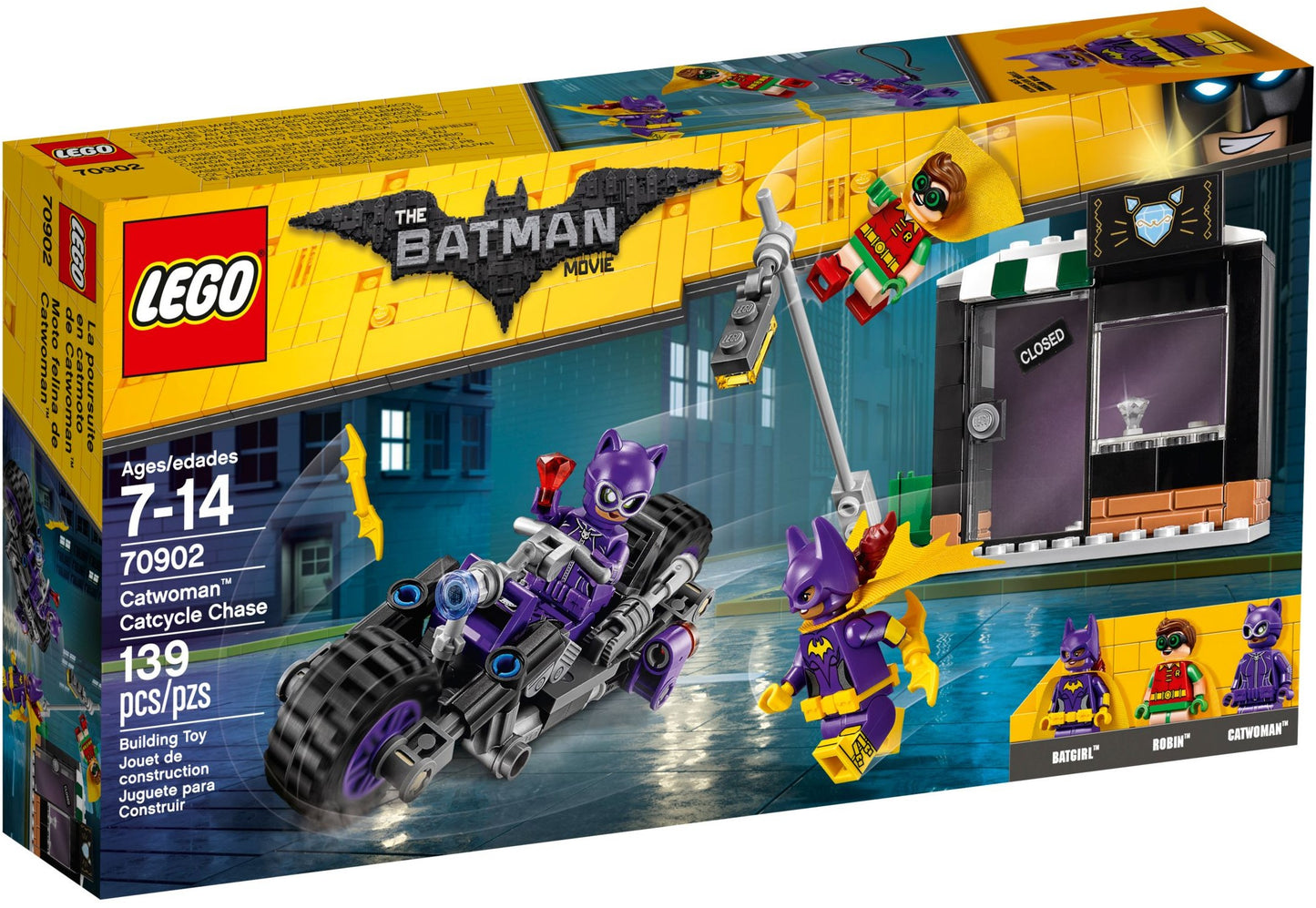 70902 - Catwoman Catcycle Chase  (Retired)