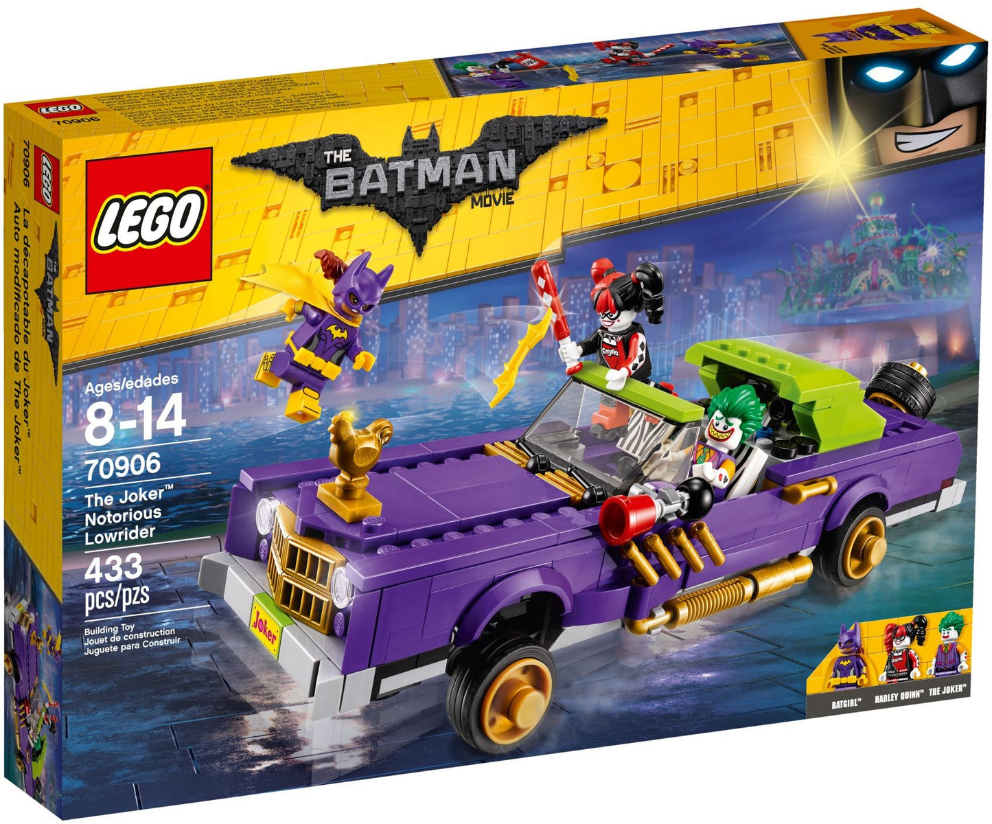 U70906 - The Joker Notorious Lowrider (Pre-Built)