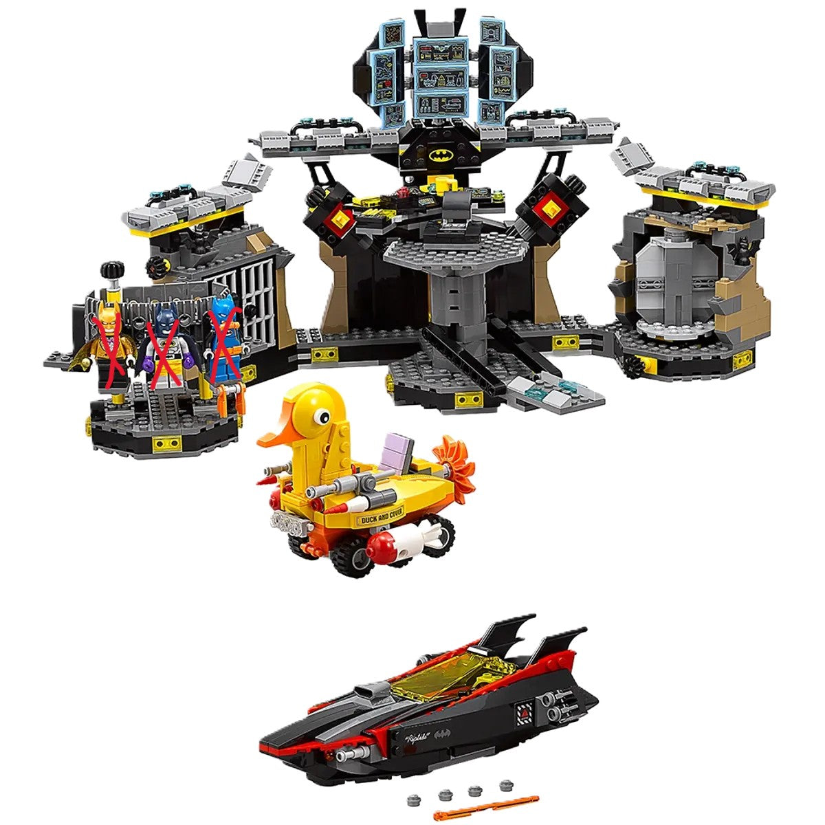 u70909 - Batcave Break_In (Pre-Built - No Minifigures)