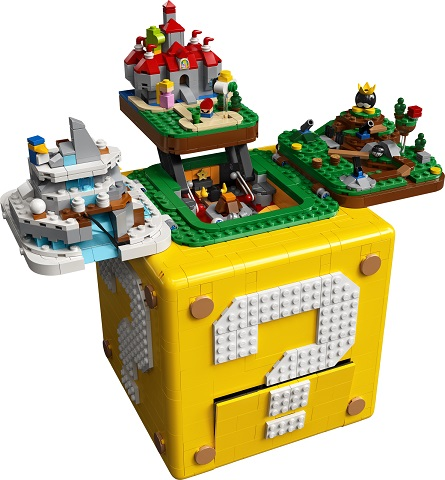 U71395 - Super Mario 64 Question Mark Block (Pre-Built)