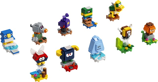 U71402-2 - Super Mario, Series 4 (Complete Series of 10 Complete Character Sets)