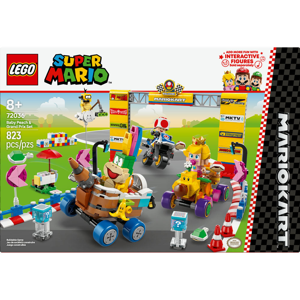 72036 - Super Mario: Mario Kart – Baby Peach & Grand Prix Set - ND