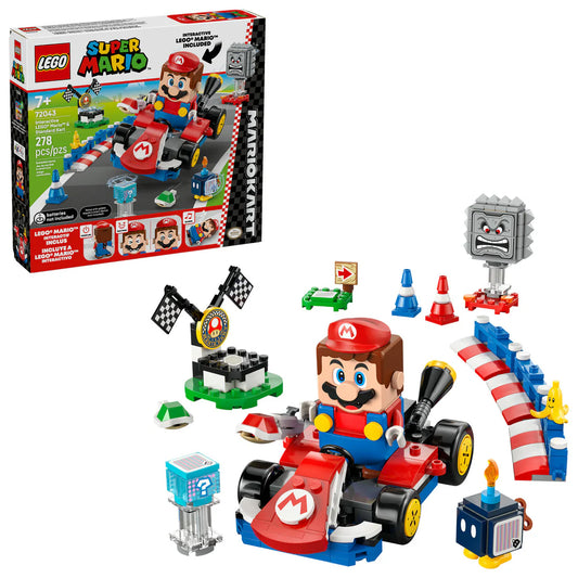 72043 - Mario Kart – Interactive LEGO Mario & Standard Kart