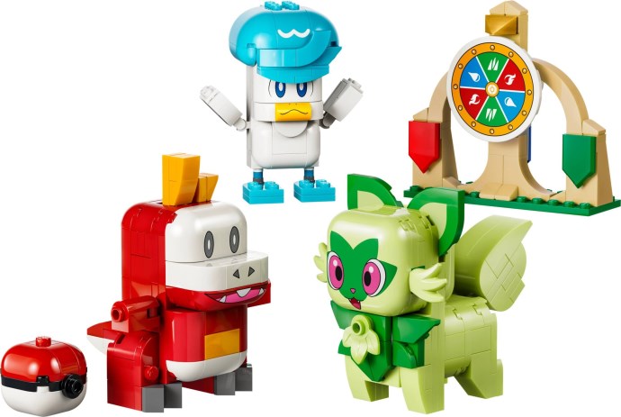 u72158 - Sprigatito, Fuecoco and Quaxly Battle (Pre-Built)