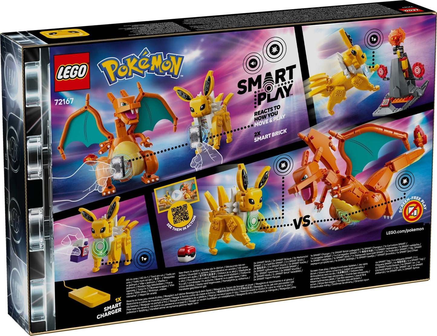 72167  - SMART Play™: Charizard vs. Jolteon Ultimate Battle