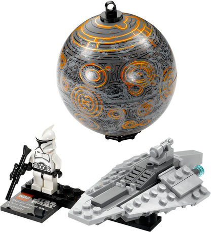 U75007 - Republic Assault Ship & Planet Coruscant  (Pre-Built)