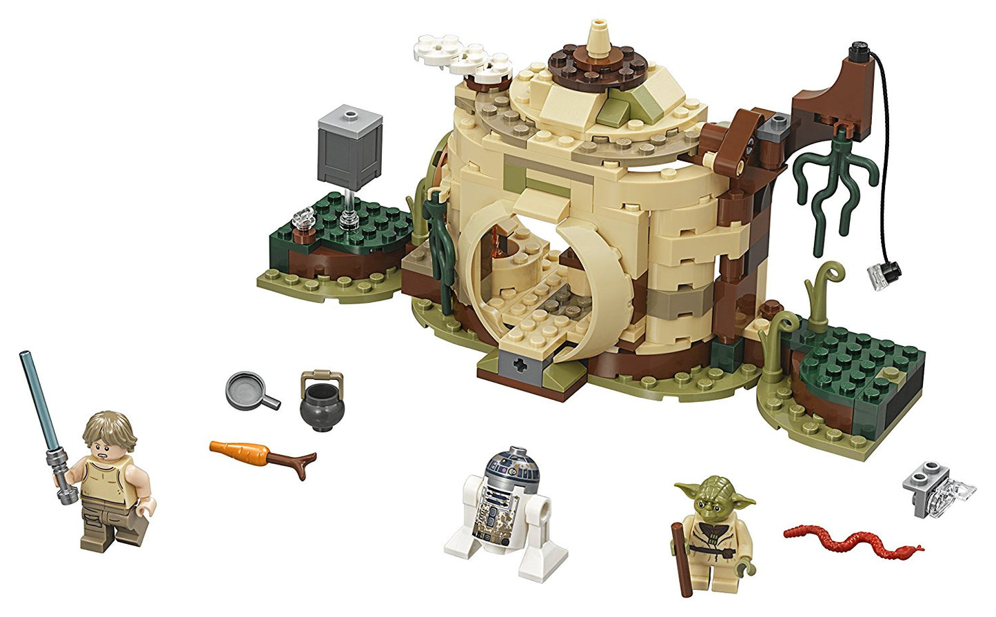 U75208 - Yoda's Hut  (Pre-Built)