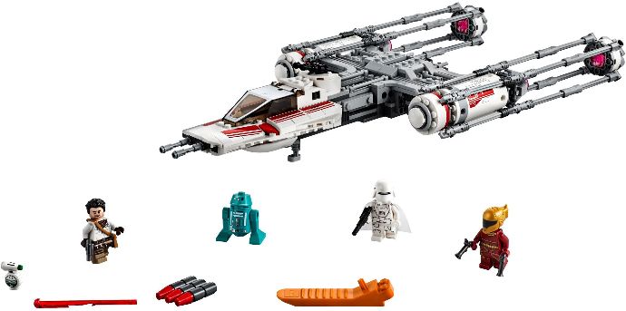 U75249 - Resistance Y-Wing Starfighter (Pre-Built)
