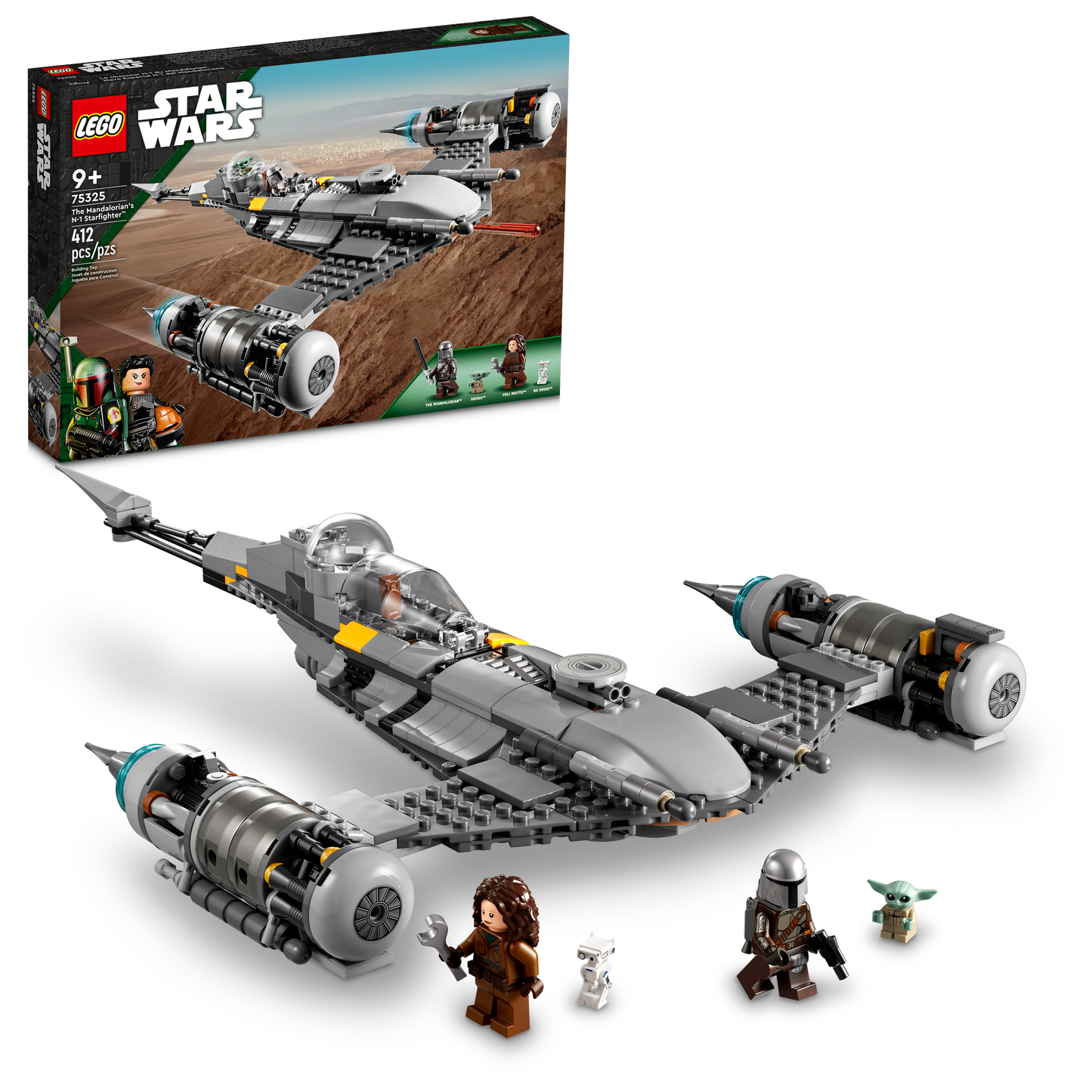 U75325 - The Mandalorian's N-1 Starfighter (Pre-Built)