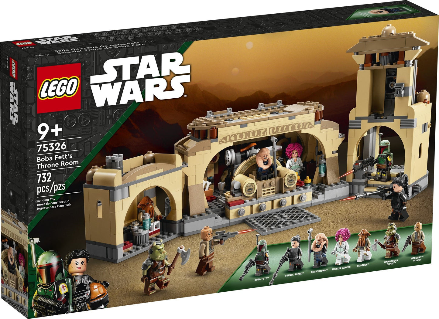 75326 - Boba Fett's Throne Room (Retired)