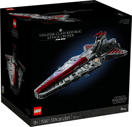 75367 - Venator-class Republic Attack Cruiser
