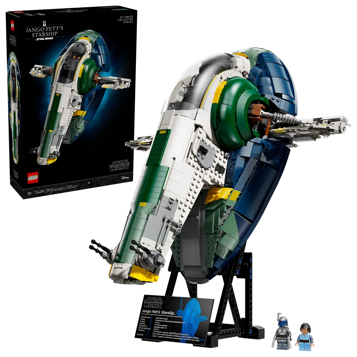 75409 - Jango Fett's Firespray-Class Starship - ND