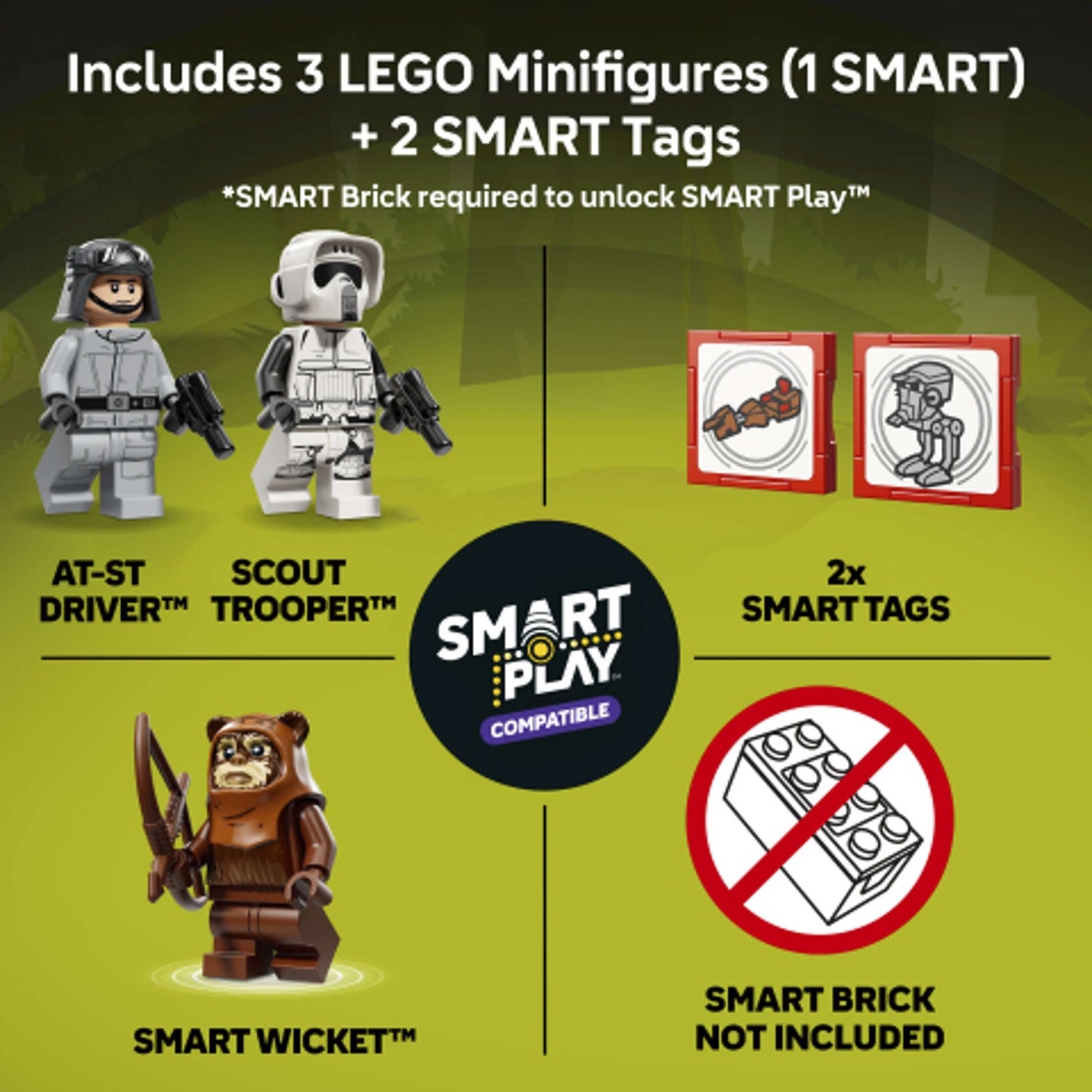 75424  - SMART Play™: AT-ST™ Attack on Endor