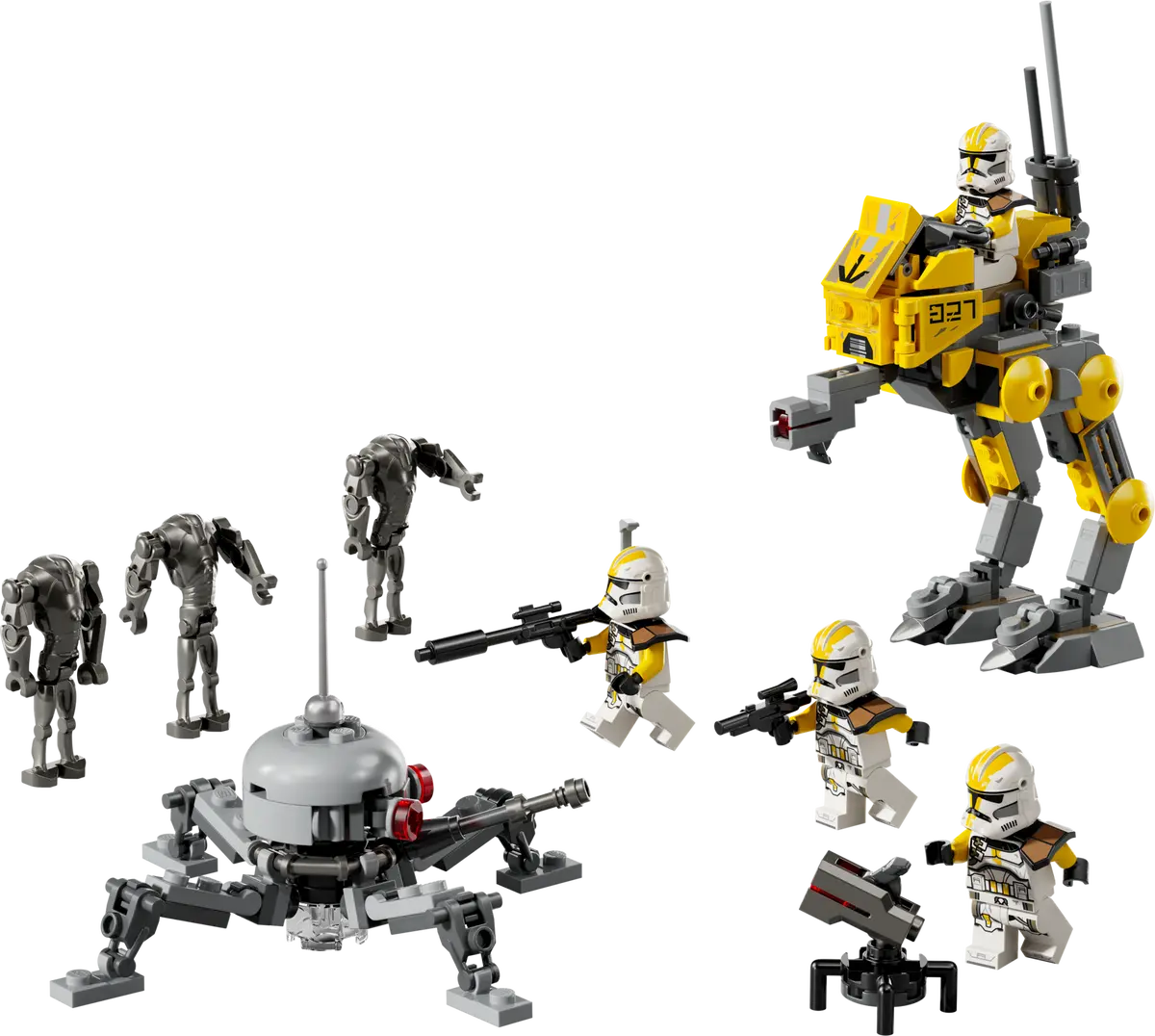 75431 - 327th Star Corps Clone Troopers Battle Pack - ND