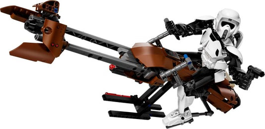 75532 - Scout Trooper & Speeder Bike