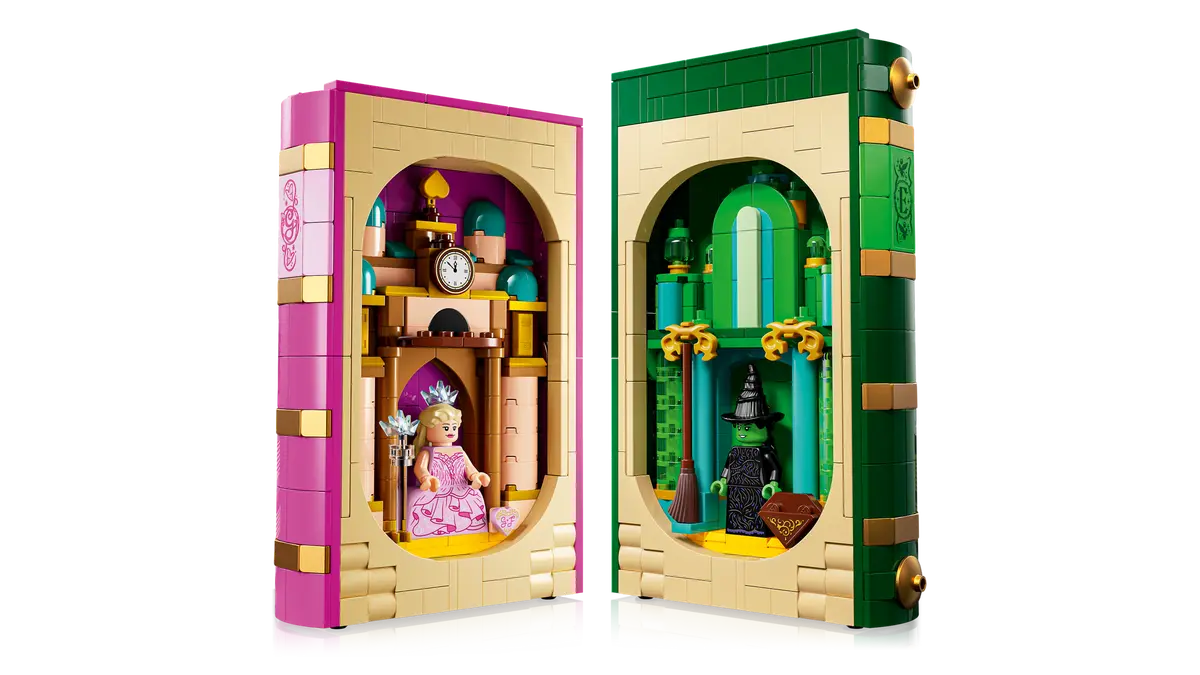 75691 - Glinda & Elphaba Bookends - ND