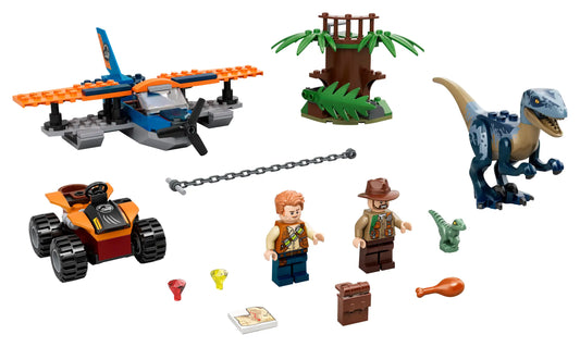 75942 - Velociraptor: Biplane Rescue Mission (Retired)