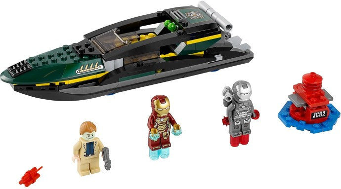 76006 - Iron Man: Extremis Sea Port Battle  (Retired)