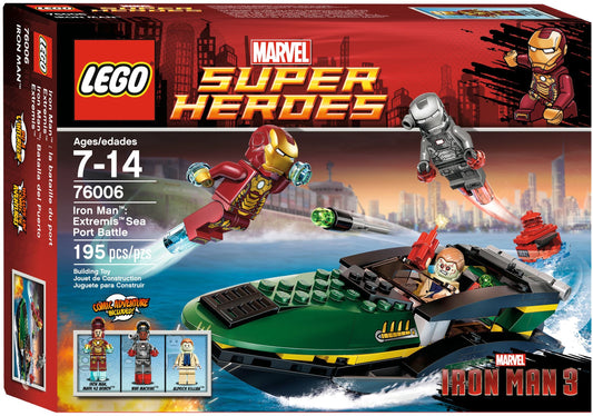 76006 - Iron Man: Extremis Sea Port Battle  (Retired)