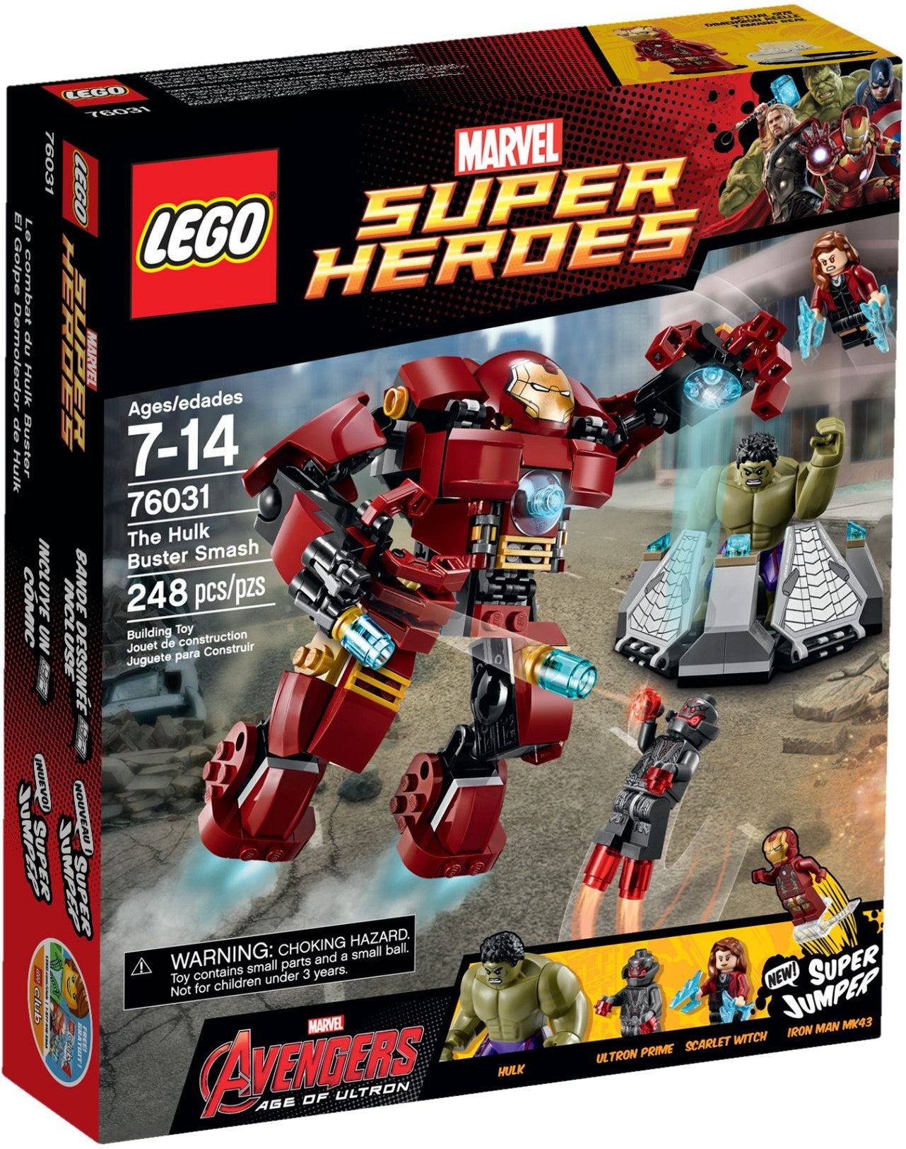76031 - The Hulk Buster Smash (Retired)