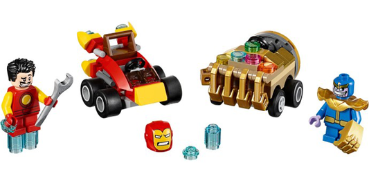 u76072 - Mighty Micros: Iron Man vs. Thanos (Pre-Built)