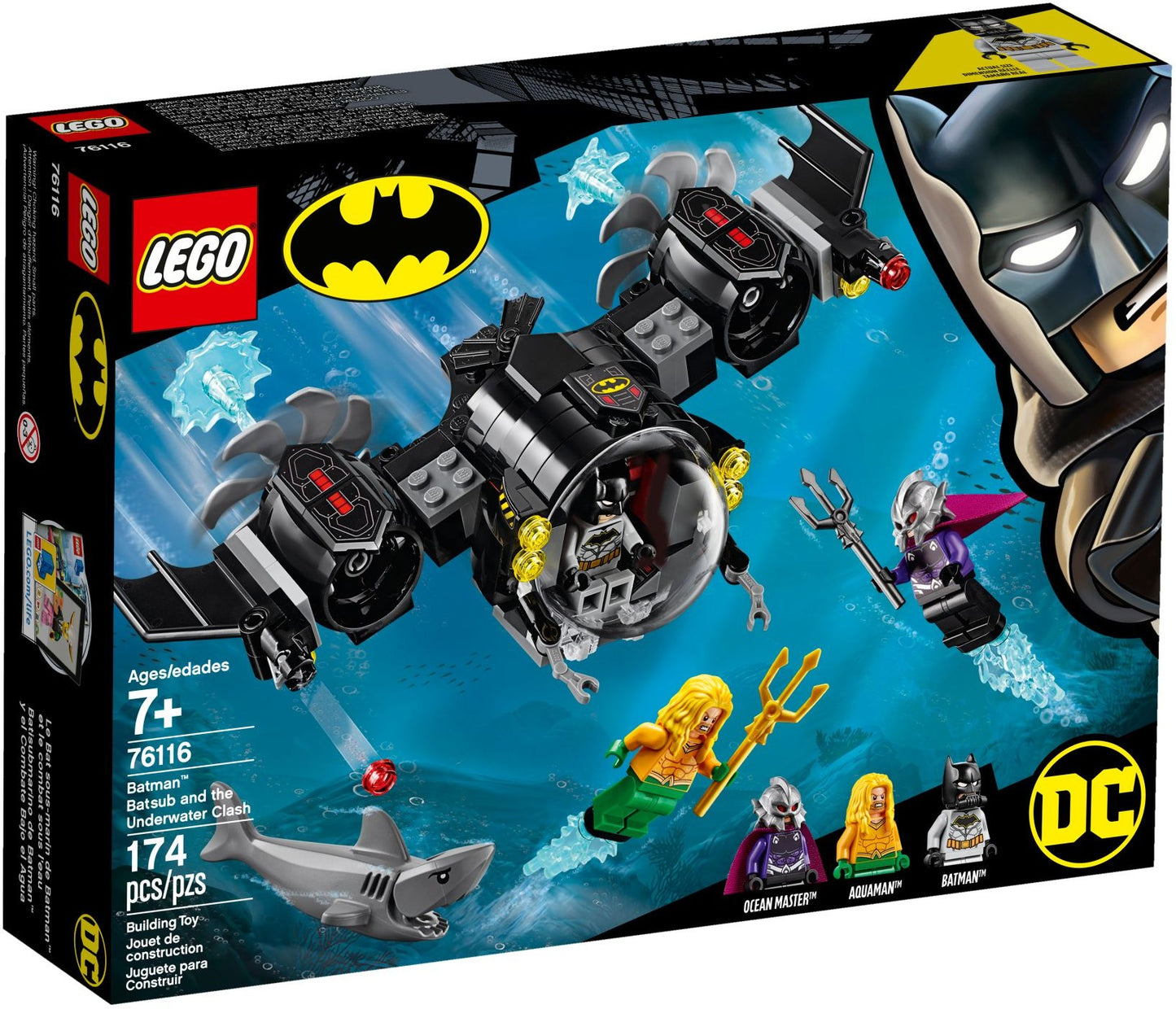 76116 - Batman Batsub and the Underwater Clash (Retired)