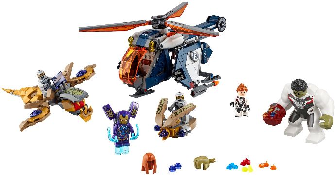 U76144 - Avengers Hulk Helicopter Rescue