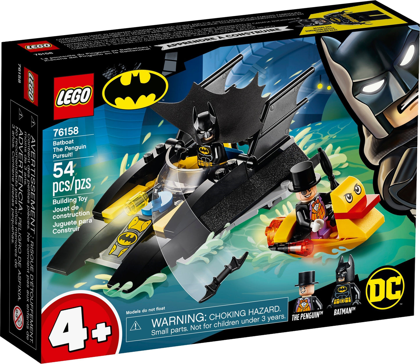 76158 - Batboat The Penguin Pursuit!  (Retired)