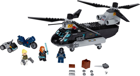 76162 - Black Widow's Helicopter Chase (Retired)