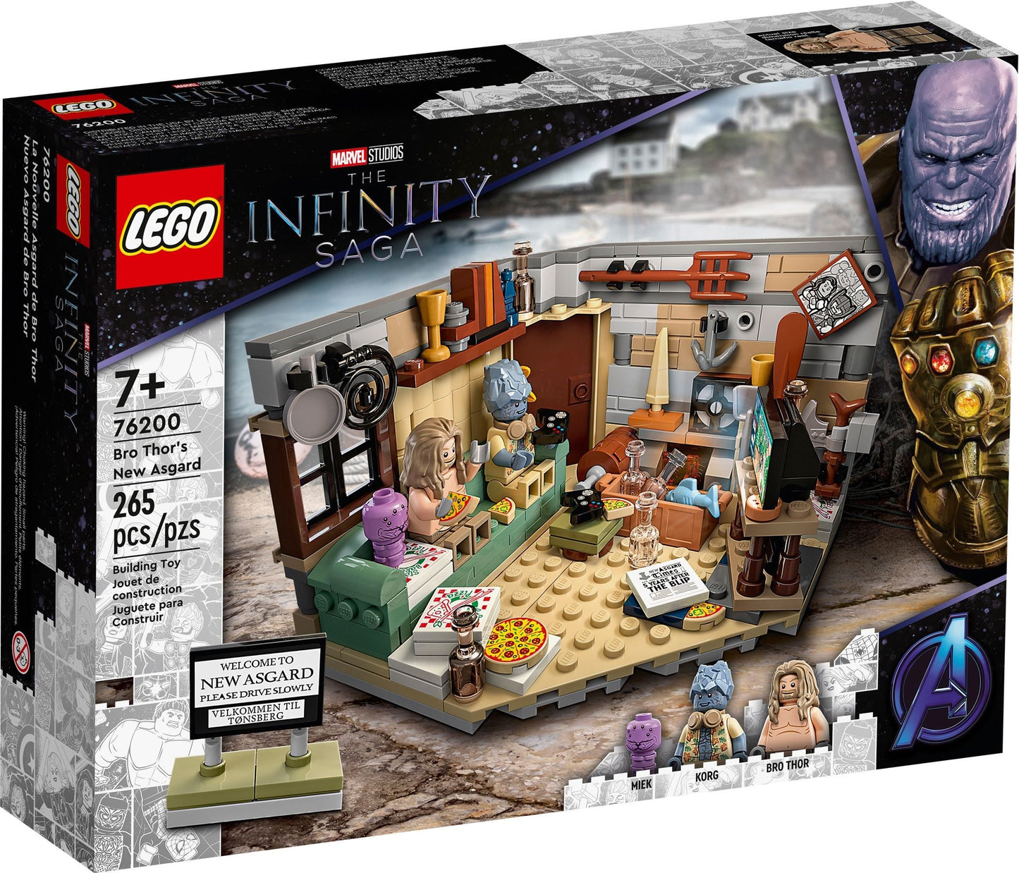 U76200 Bro Thor's New Asgard  (Pre-Built)