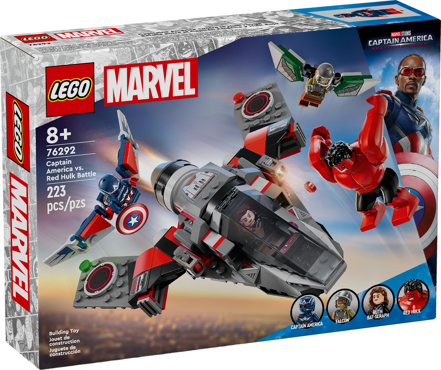 76292 - Marvel Captain America vs. Red Hulk Battle - ND
