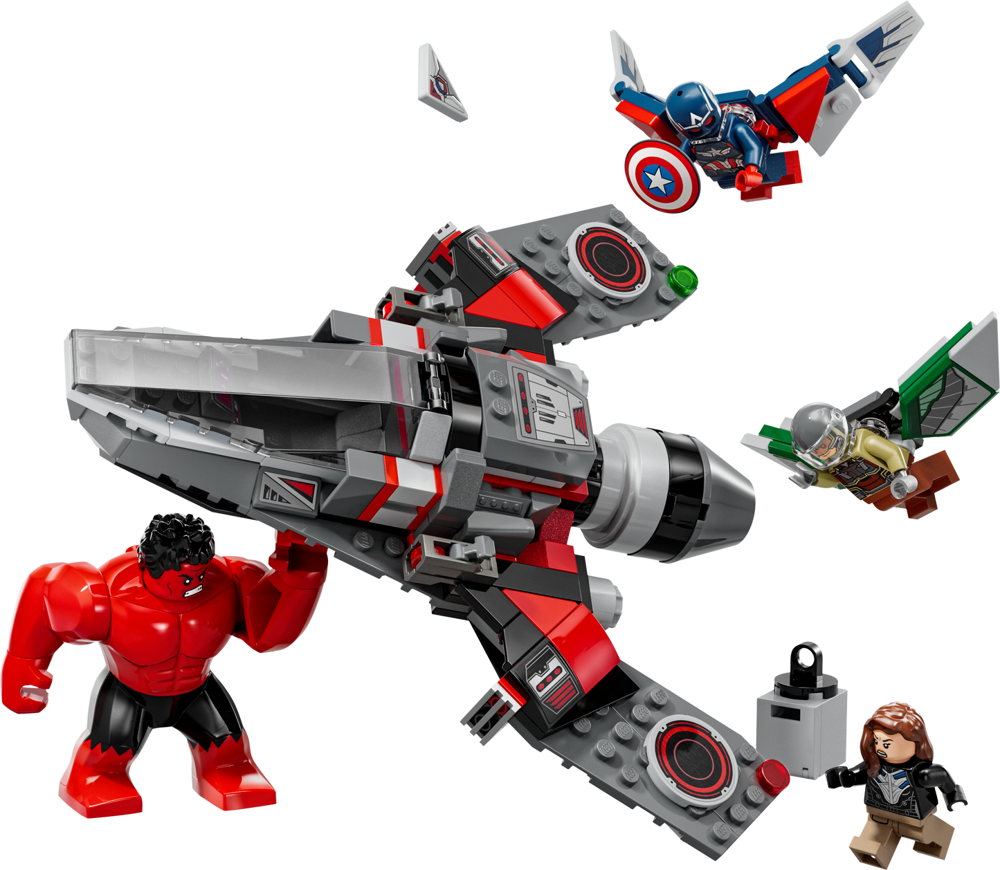 76292 - Marvel Captain America vs. Red Hulk Battle - ND