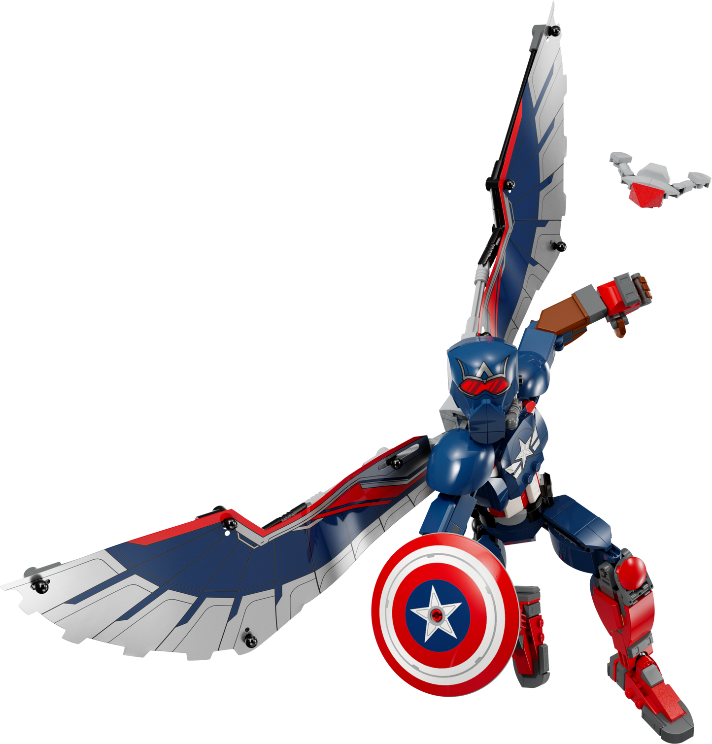 76296 - New Captain America Construction Figure - ND