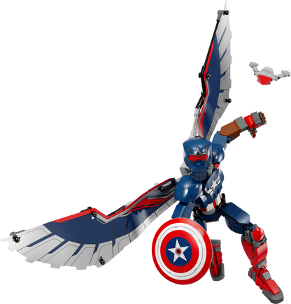 76296 - New Captain America Construction Figure - ND
