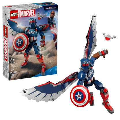 76296 - New Captain America Construction Figure - ND