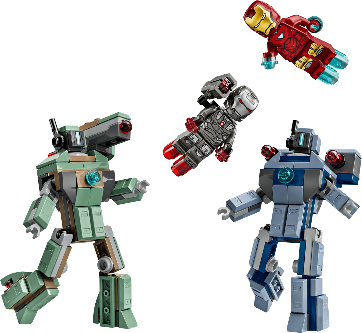 76320 - Iron Man & War Machine vs. Hammer Drones - ND