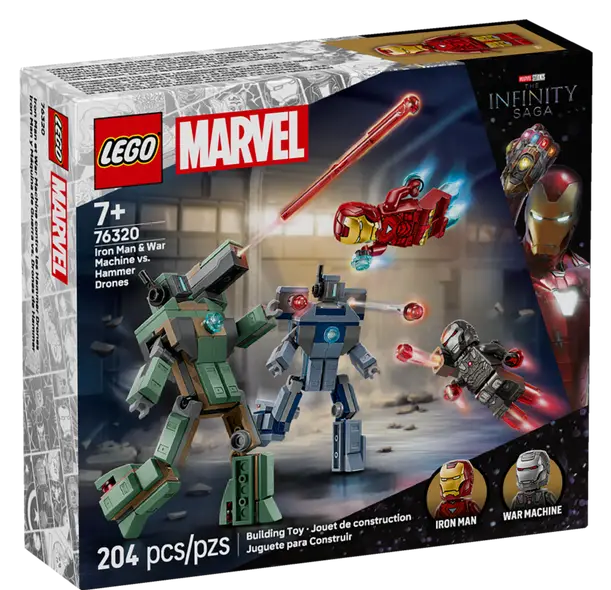 76320 - Iron Man & War Machine vs. Hammer Drones - ND